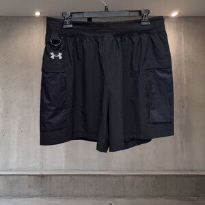 Under Armour Trail Run 5” Shorts Men’s Large Black NWT